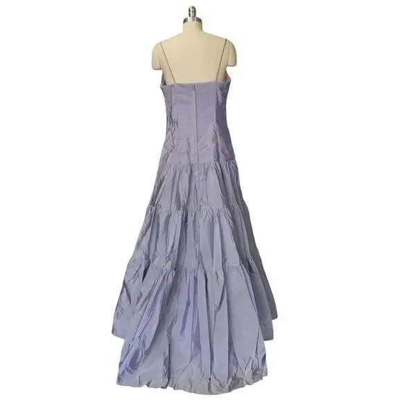 Vintage Gunne Sax Y2K Prom Dress Size 13 NWT Purple Iridescent Whimsical Fairy